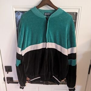 Vintage Velour Track Jacket